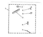 Kenmore 11082880300 miscellaneous parts diagram