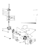 Brake, clutch, gearcase, motor and pump parts
