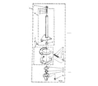 Kenmore 11082880100 brake and drive tube parts diagram