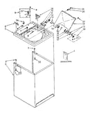 Top and cabinet parts
