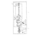 Kenmore 11082882800 brake and drive tube parts diagram