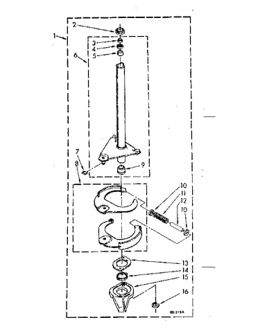 Brake and drive tube parts
