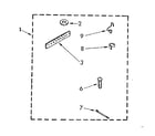 Kenmore 11082883700 miscellaneous parts diagram