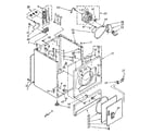 Kenmore 11086405810 cabinet parts diagram