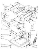 Top and console parts