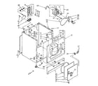 Kenmore 11086407810 cabinet parts diagram