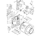 Kenmore 11087407110 bulkhead parts diagram