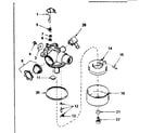 Craftsman 143364302 carburetor no. 632389 diagram