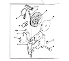 Craftsman 143364302 rewind starter no. 590531 diagram