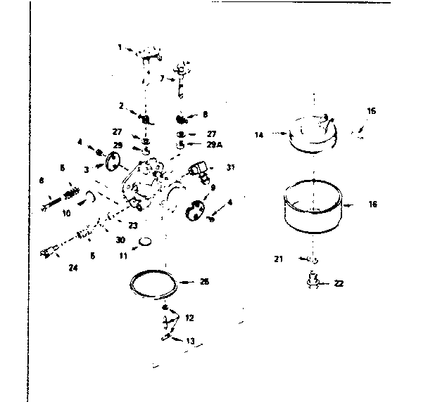 Carburetor no. 632422