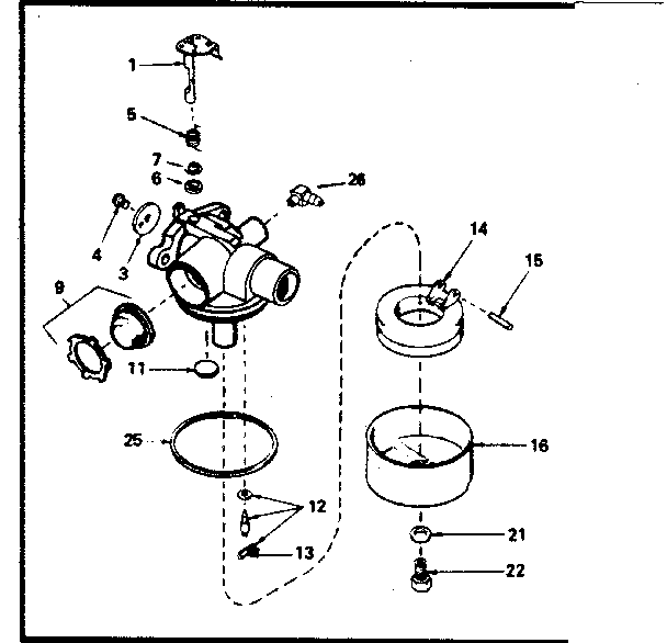 Carburetor no. 632388