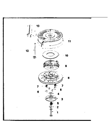 Rewind starter no. 590621
