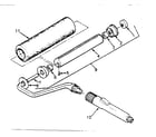 Craftsman 16515541 9" roller assembly diagram