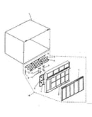 Cabinet and front panel parts