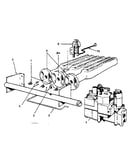 Gas burners and manifold