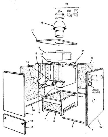 Jacket - sections & base parts