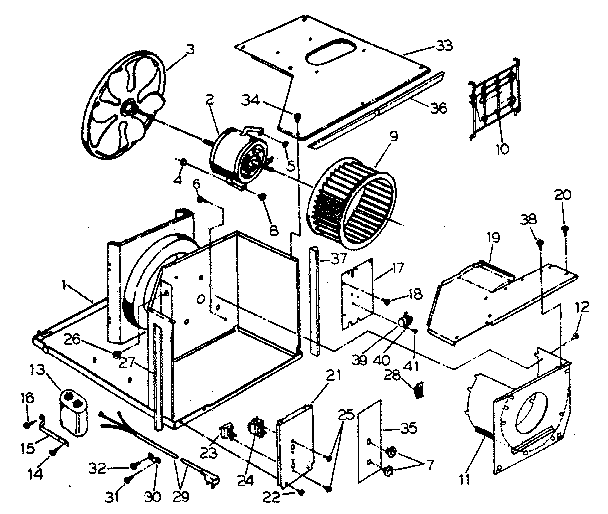 ELECTRIC SYSTEM AND AIR HANDLING PARTS