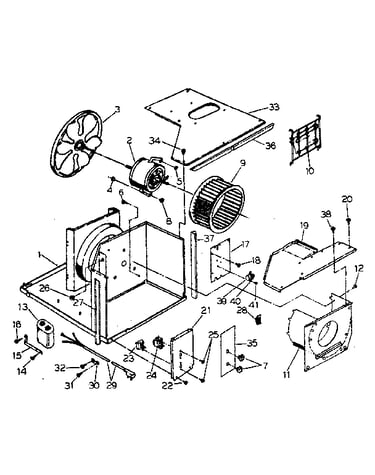 Electric system and air handling parts