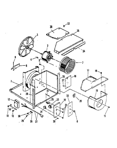 Electrical system and air handling parts