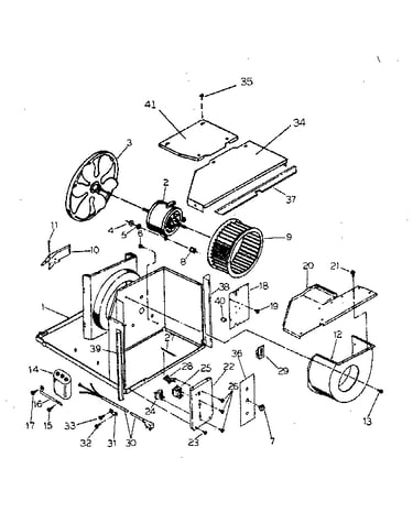 Electrical system and air handling parts