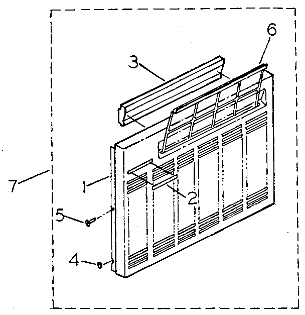 CABINET AND FRONT PANEL PARTS