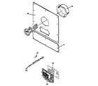 LXI 56454720750 back cabinet assembly diagram