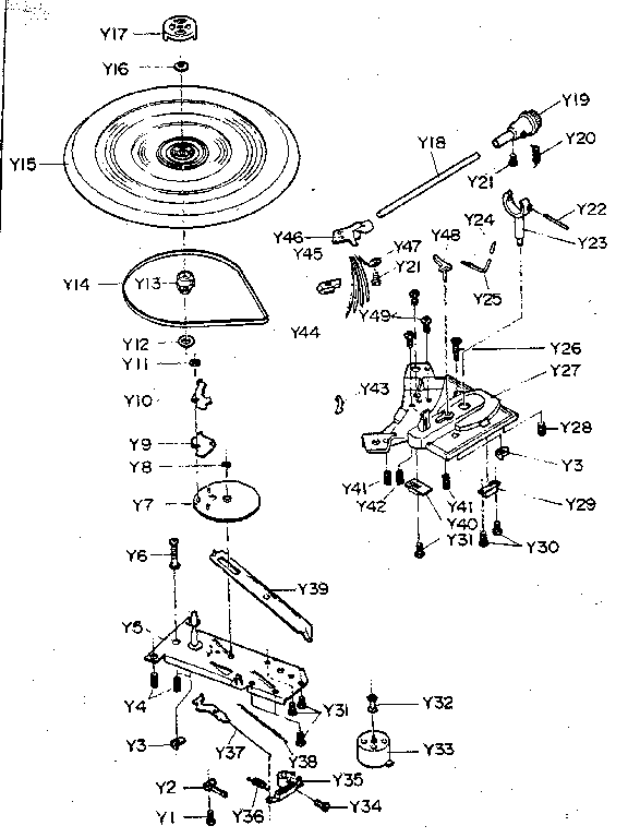 Turntable assembly