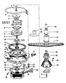 Motor, heater, and spray arm details