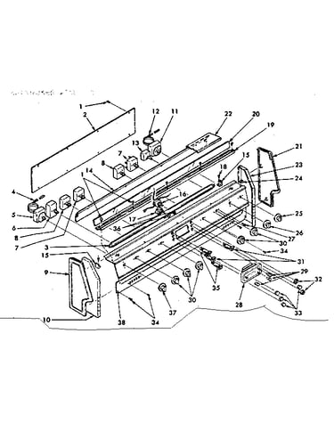 Backguard assembly