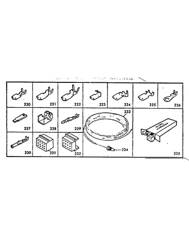 Wiring and wiring terminals
