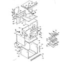Kenmore 6284547910 body assembly diagram