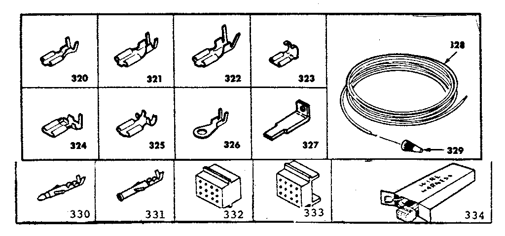 WIRING AND WIRING TERMINALS