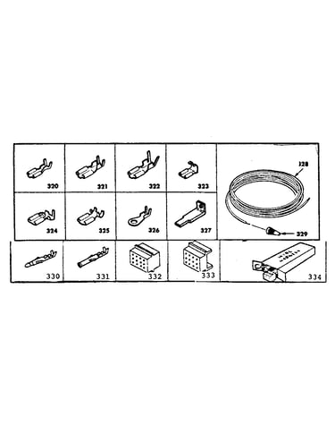 Wiring and wiring terminals