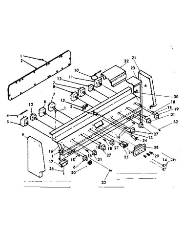 Backguard assembly
