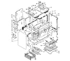 Kenmore 6289487510 body assembly diagram