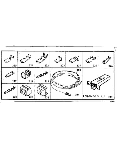 Wiring and wiring terminals