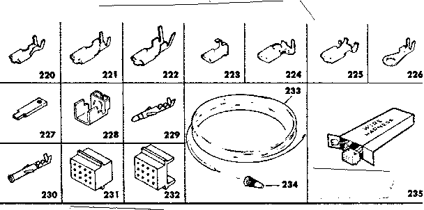 Wiring and wiring terminals