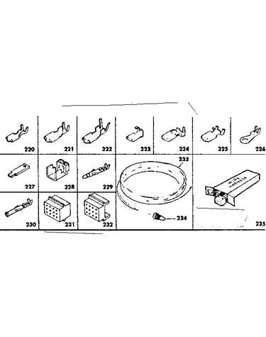 Wiring and wiring terminals