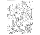 Kenmore 6289487811 body assembly diagram