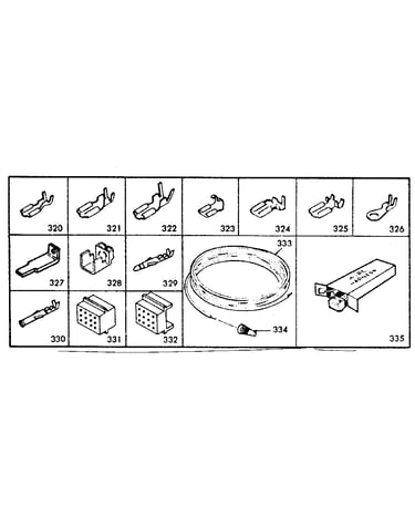 Wiring and wiring terminals