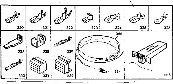 Wiring and wiring terminals