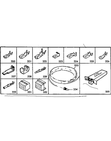 Wiring and wiring terminals