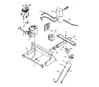 Kenmore 867765040 gas burners and manifold diagram