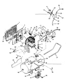Air compressor (view from back)