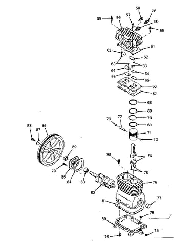 Compressor pump
