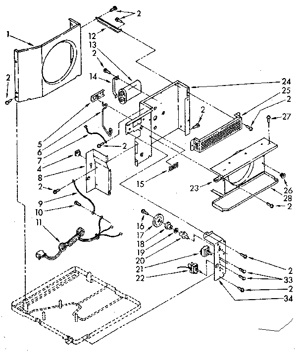 Air flow and control parts