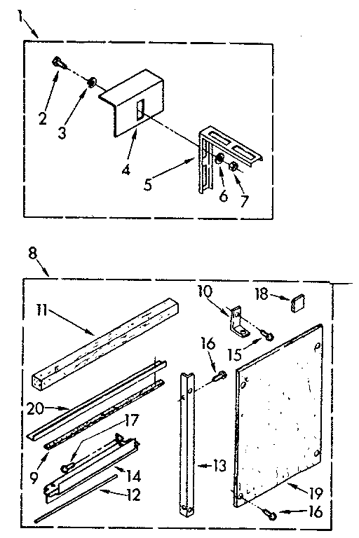 Accessory kit parts