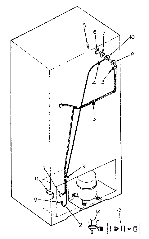 ICE MAKER INSTALLATION PARTS