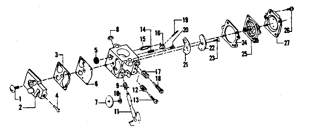 Carburetor no. 35183
