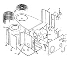 Kenmore 867814485 non-functional replacement parts diagram
